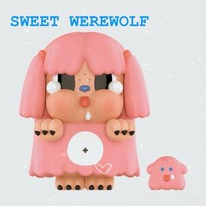 *RARE* Crybaby Monster Tears Figurine - SWEET WEREWOLF - Pop Mart 100% Authentic